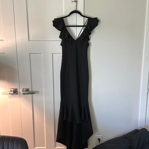 Black midi/maxi dress